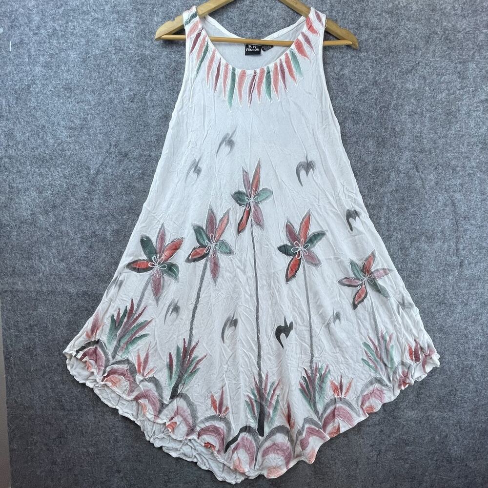 S.R. Fashion Beach Dress Womens One‎ Size Boho Chic Coverup Free Spirit Festival